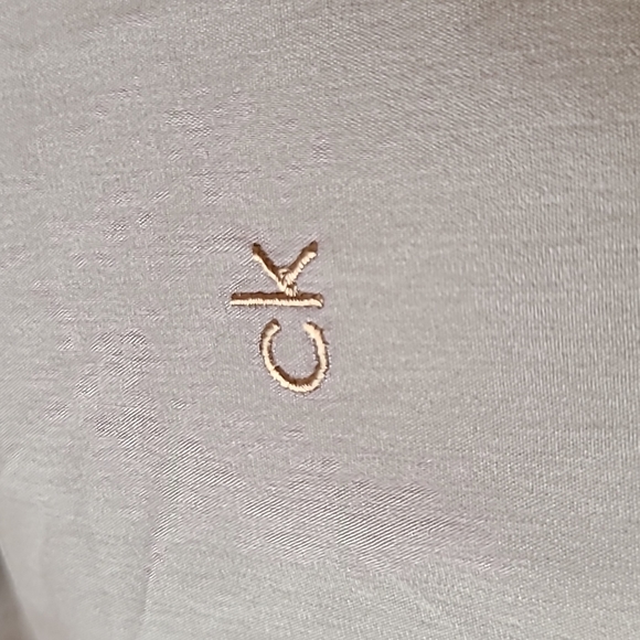 Calvin Klein brown stretch dress shirt - Picture 9 of 15